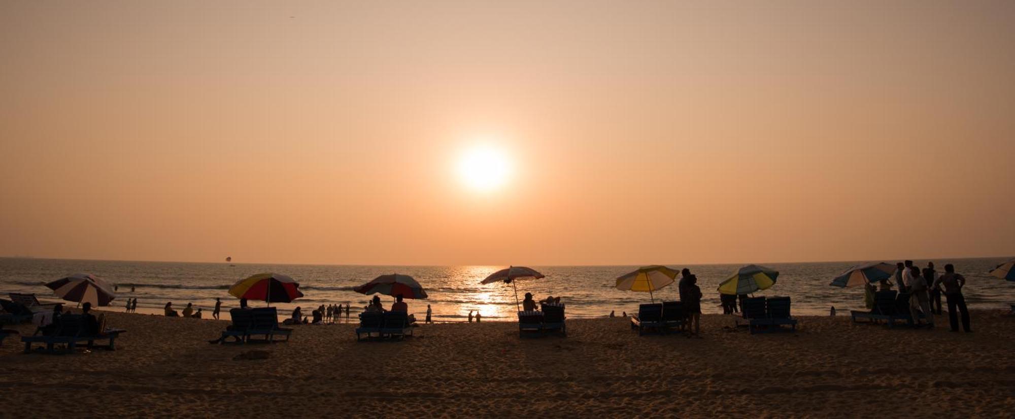 2 Bedroom Apartment In Resort On Candolim Beach Baga Esterno foto