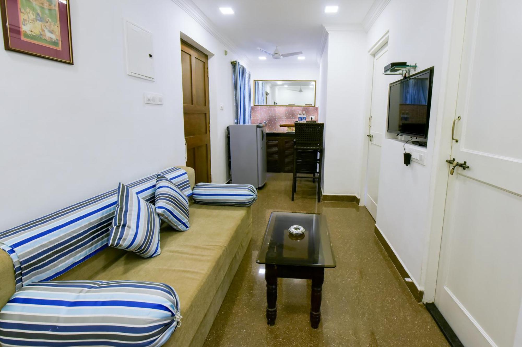 2 Bedroom Apartment In Resort On Candolim Beach Baga Esterno foto