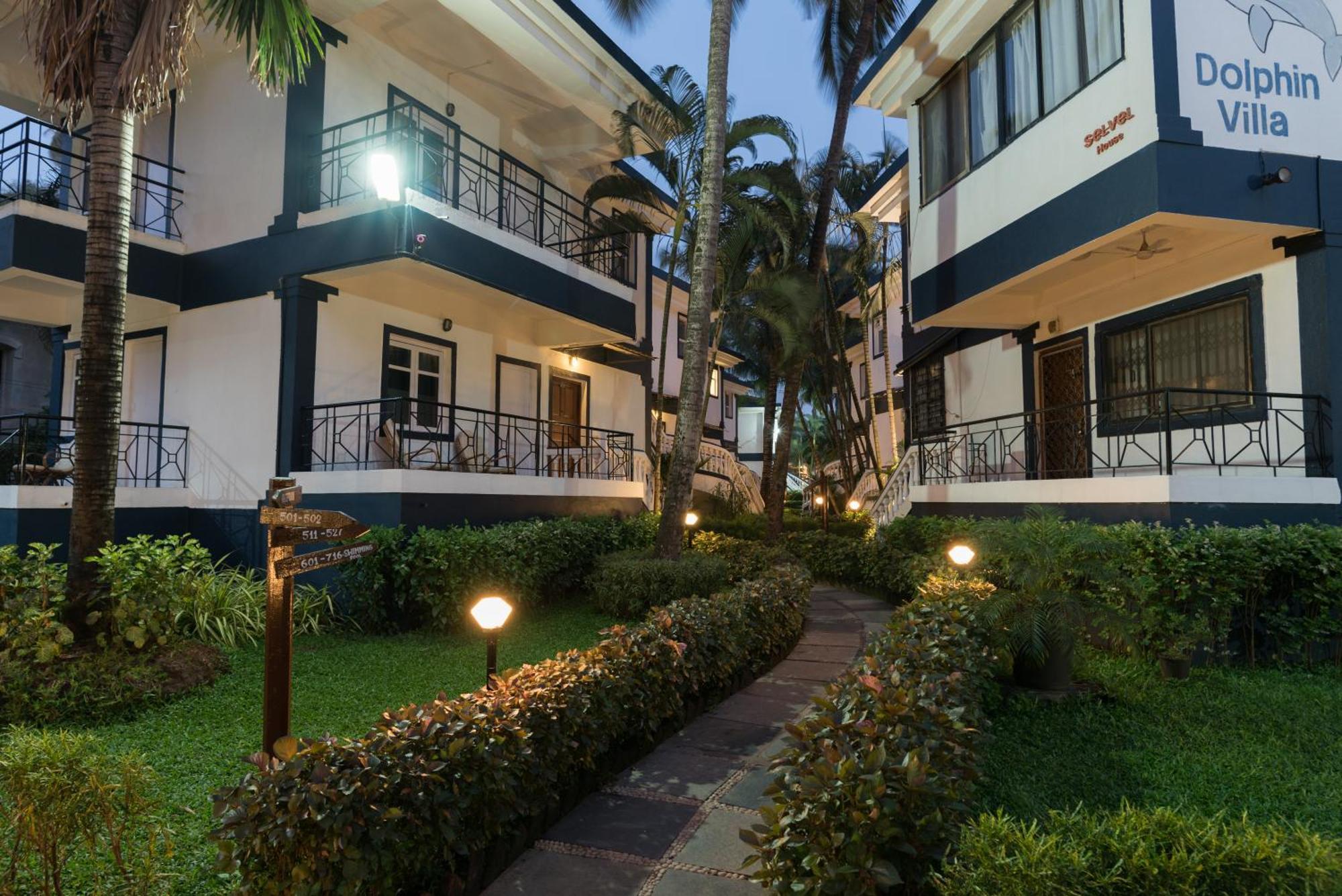 2 Bedroom Apartment In Resort On Candolim Beach Baga Esterno foto